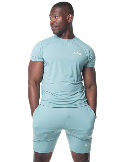 Pro Release: T-Shirt - Aqua - boxmenswear - {{variant_title}}