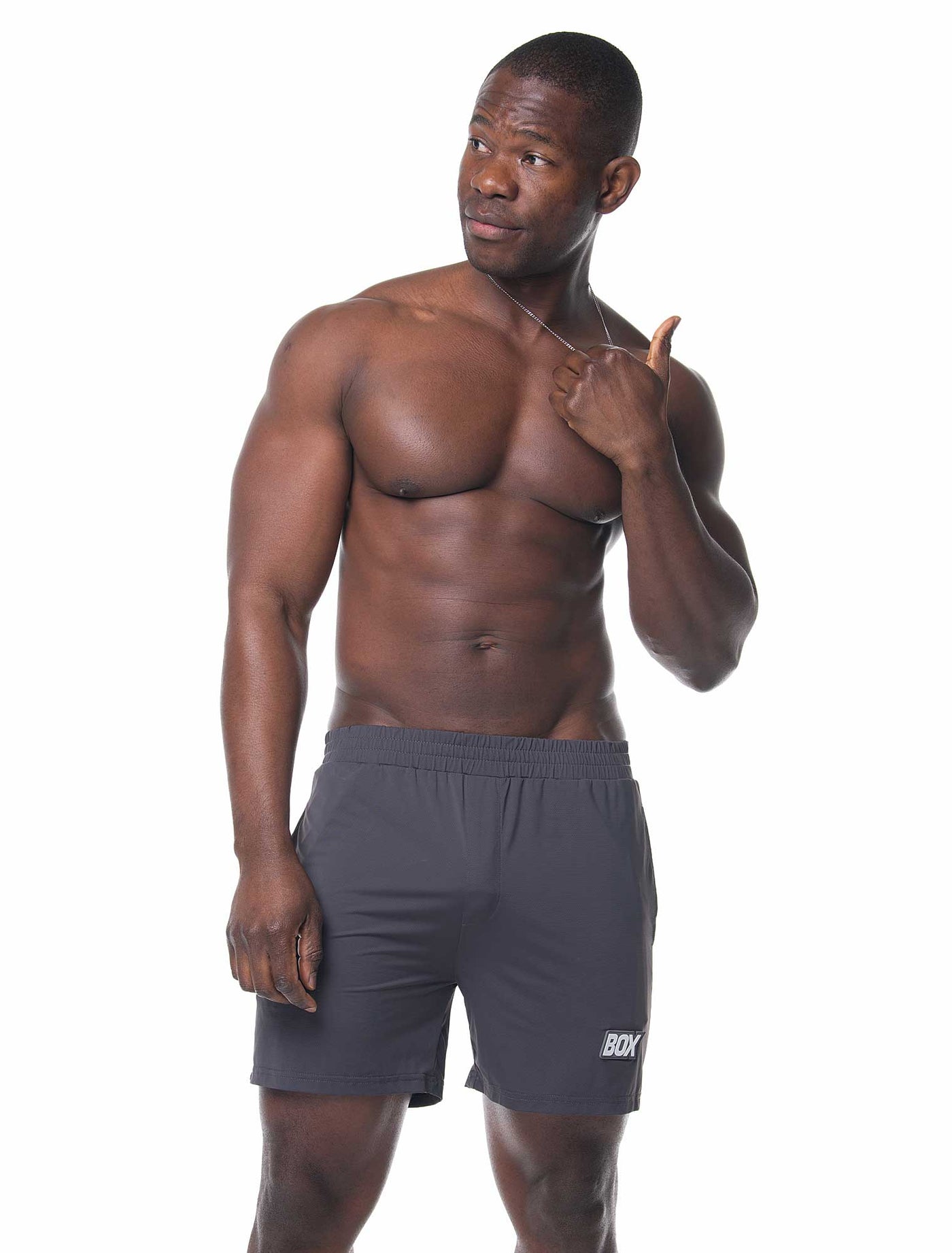 Mesh Football Shorts - Defence Grey - boxmenswear - {{variant_title}}