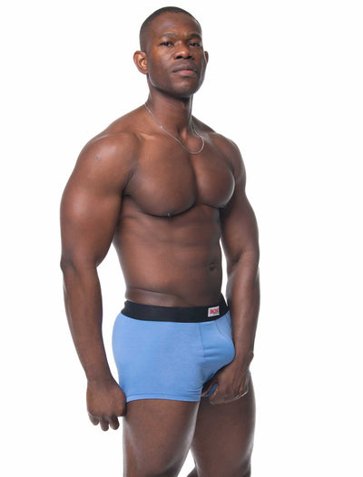 Marl Moment Boxers - Platinum Blue - boxmenswear - {{variant_title}}