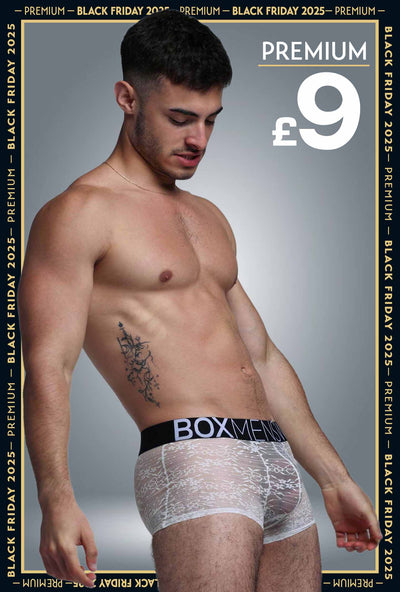 All Over Lace Boxers - White Heat - boxmenswear - {{variant_title}}