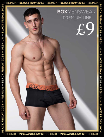 Mens Arched Keyhole Boxers - Inferno Noir - boxmenswear - {{variant_title}}