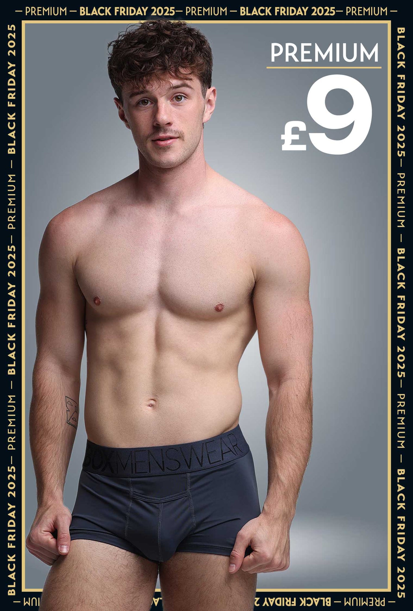 Mens Arched Keyhole Boxers - Nautical Nightfall - boxmenswear - {{variant_title}}