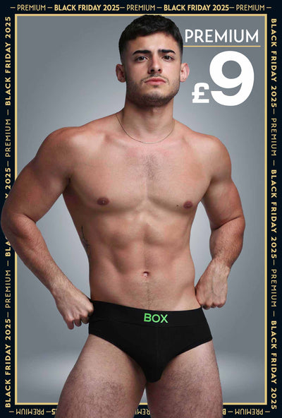 Colour Pop Briefs - Black & Green - boxmenswear - {{variant_title}}