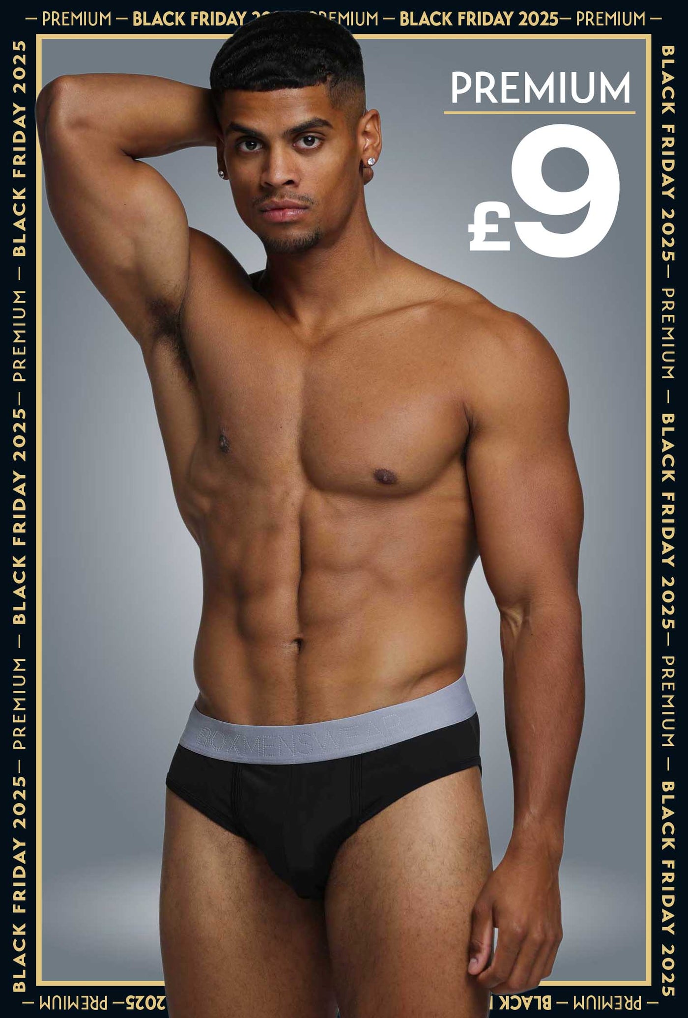 Mesh Panel Briefs - Midnight Milan - boxmenswear - {{variant_title}}