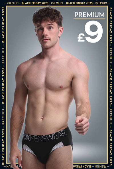 Prince Fit Briefs - Black & White - boxmenswear - {{variant_title}}