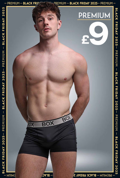 Mens Sports Boxers - Black Intensity - boxmenswear - {{variant_title}}