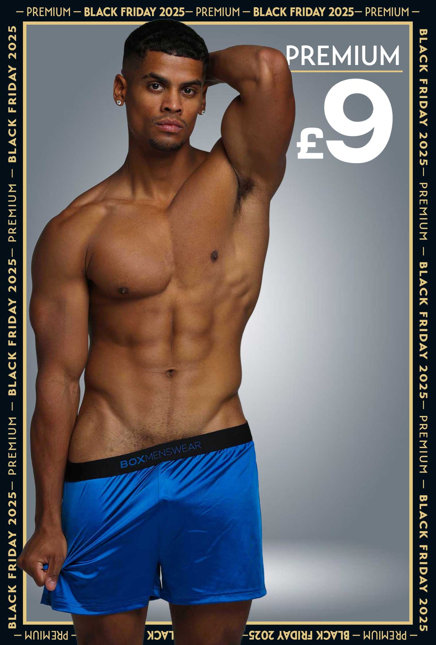 Satin Boxers - Midnight Navy - boxmenswear - {{variant_title}}