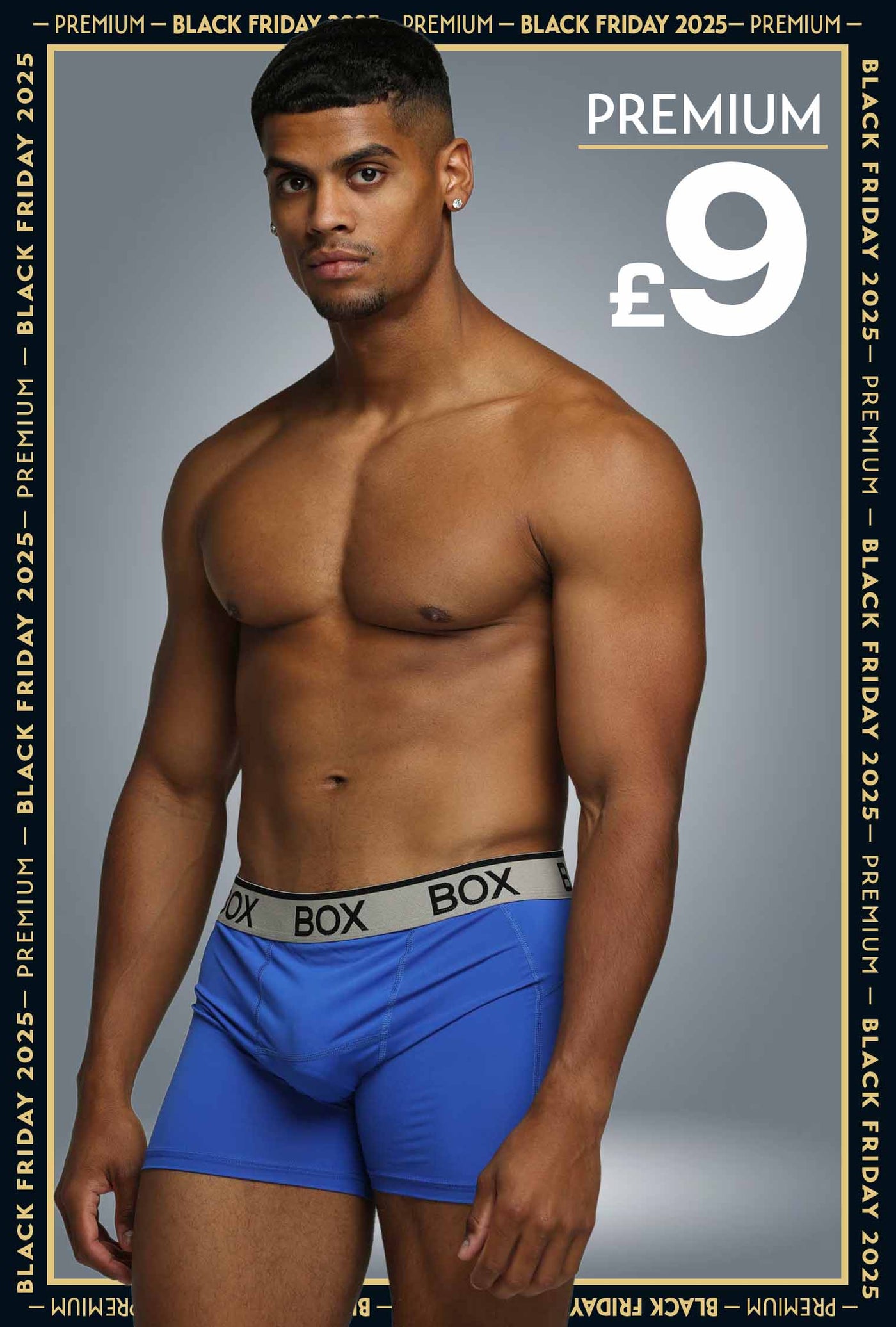 Mens Sports Boxers - Turbo Blue - boxmenswear - {{variant_title}}