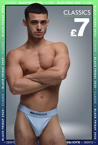 Precision Jockstrap - Capri Blue - boxmenswear - {{variant_title}}