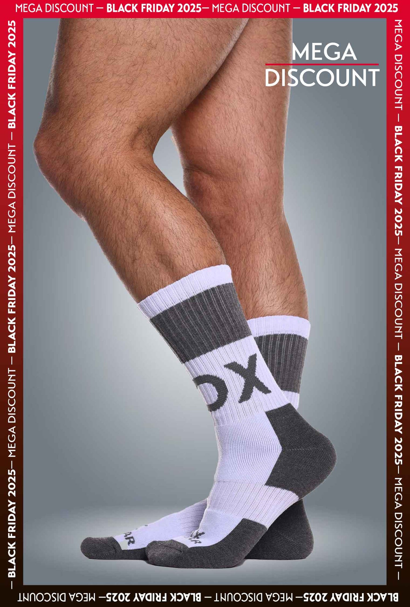 Box Sports Socks - Grey - boxmenswear - {{variant_title}}