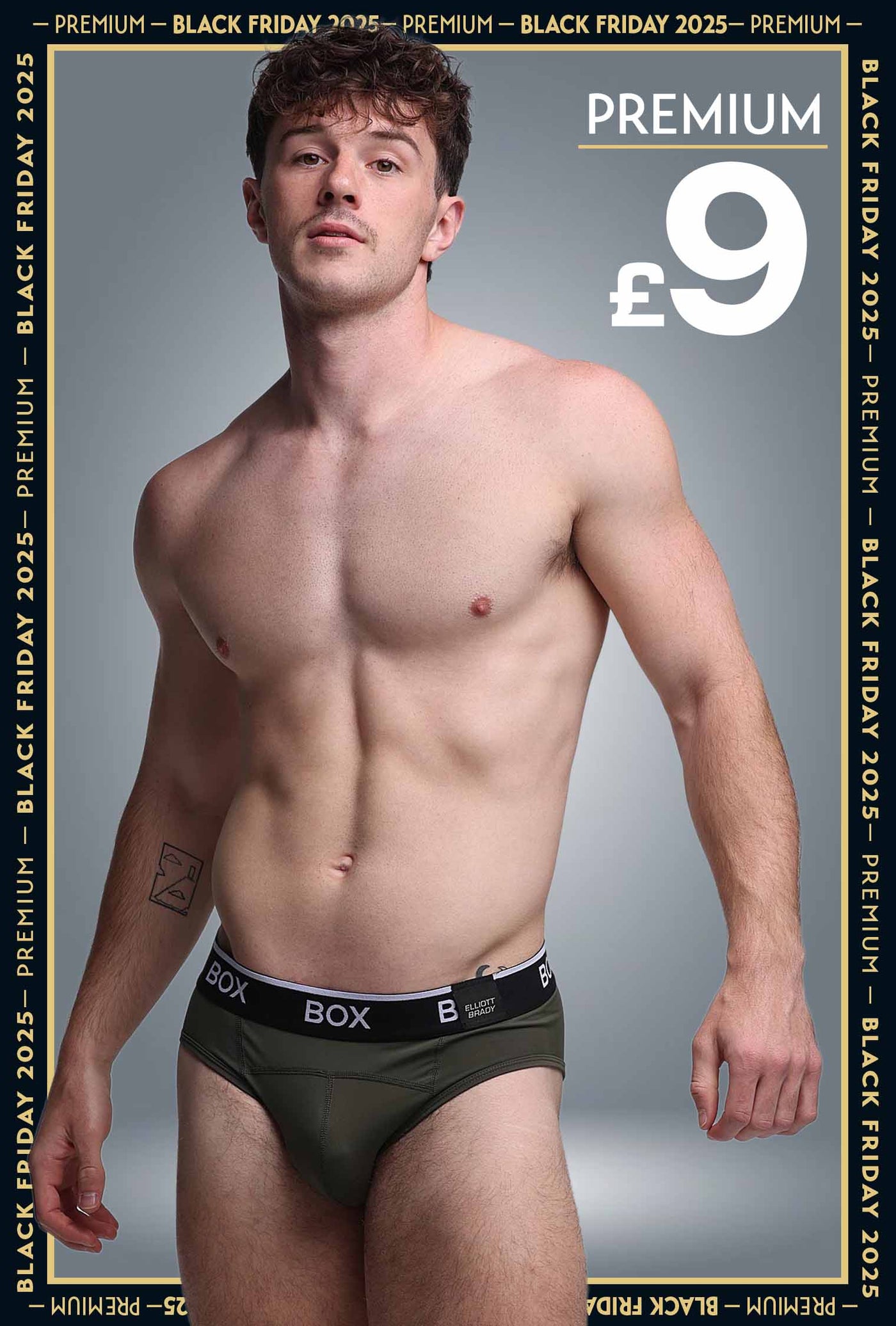 Box x Elliott: Elite Briefs - Chic Khaki - boxmenswear - {{variant_title}}