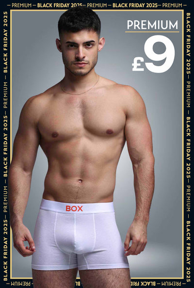 Colour Pop Boxers - White & Orange - boxmenswear - {{variant_title}}