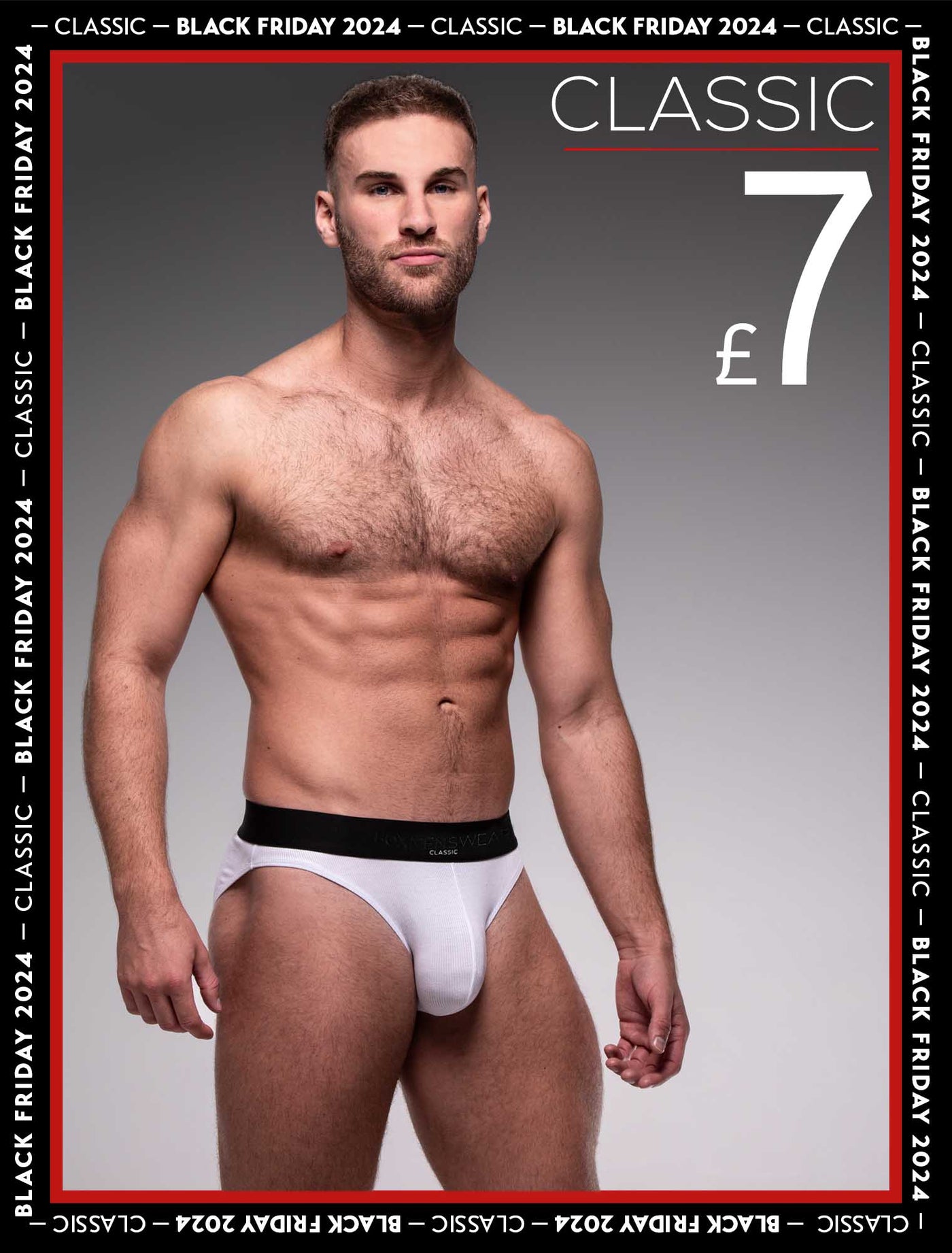 Mens Classic Ribbed Briefs - White - boxmenswear - {{variant_title}}