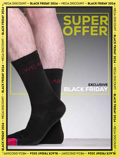 Statement Black - Lux Sports Socks - boxmenswear - {{variant_title}}