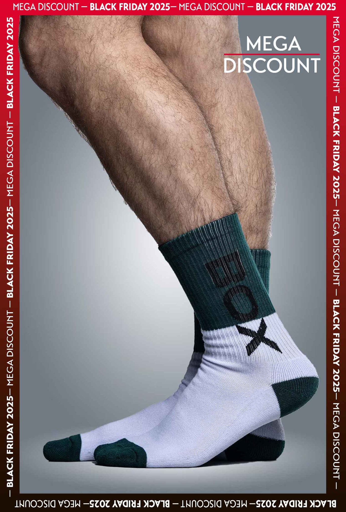 Box Sports Socks - Green Colour Block - boxmenswear - {{variant_title}}