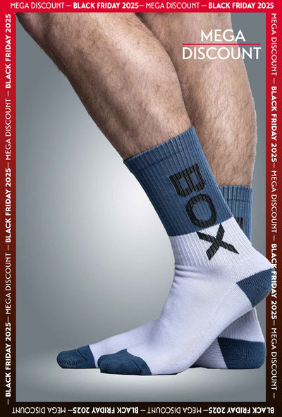 Box Sports Socks - Teal Colour Block - boxmenswear - {{variant_title}}