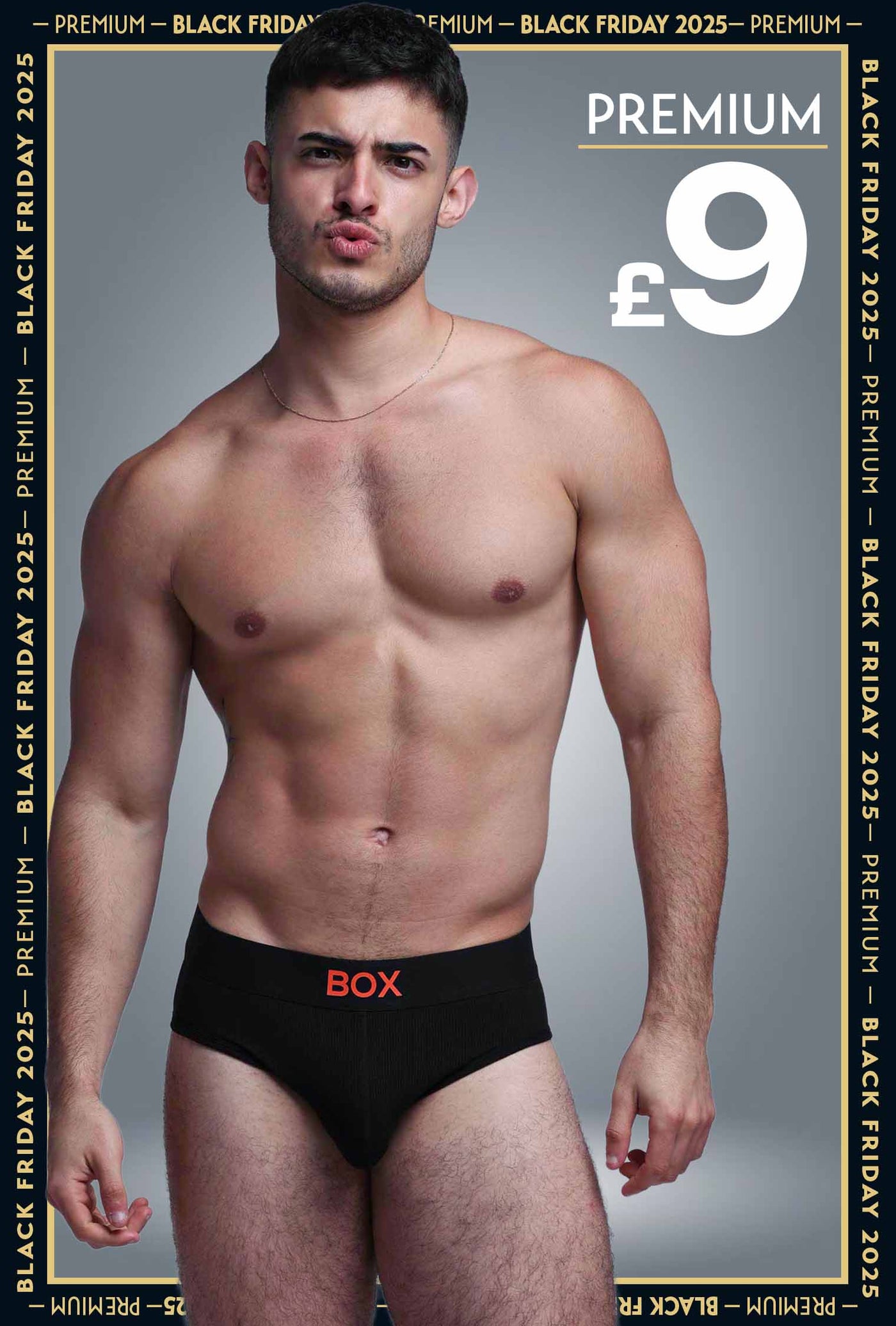 Colour Pop Briefs - Black & Orange - boxmenswear - {{variant_title}}