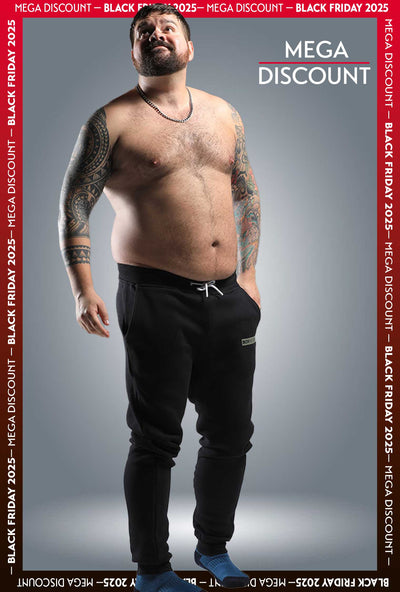 Comfort Fit: Joggers - Black - boxmenswear - {{variant_title}}