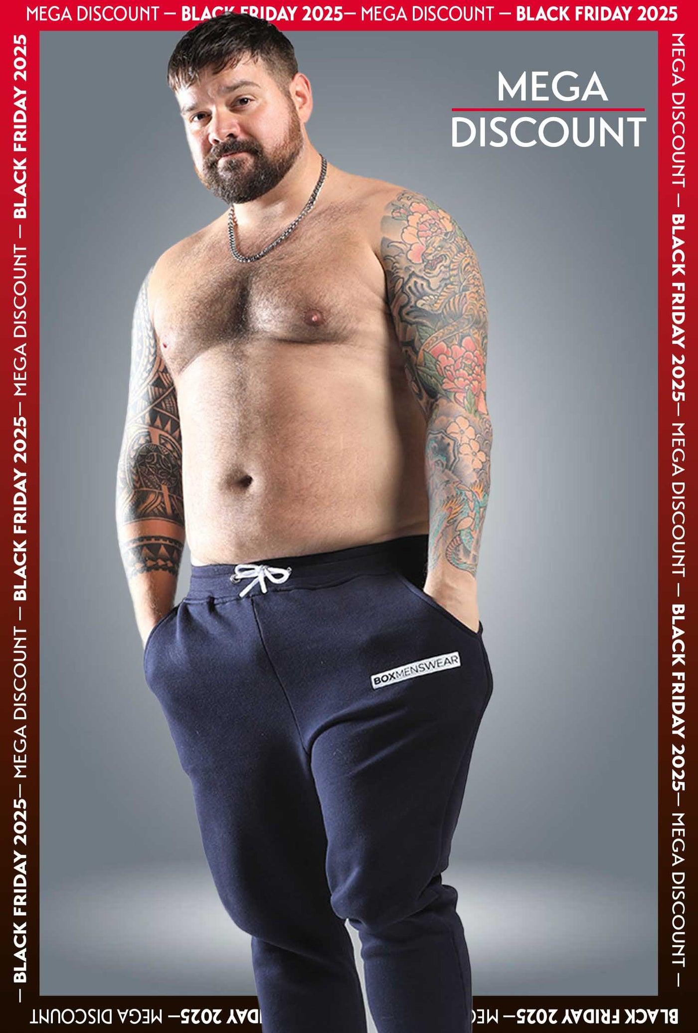 Comfort Fit: Joggers - Navy - boxmenswear - {{variant_title}}