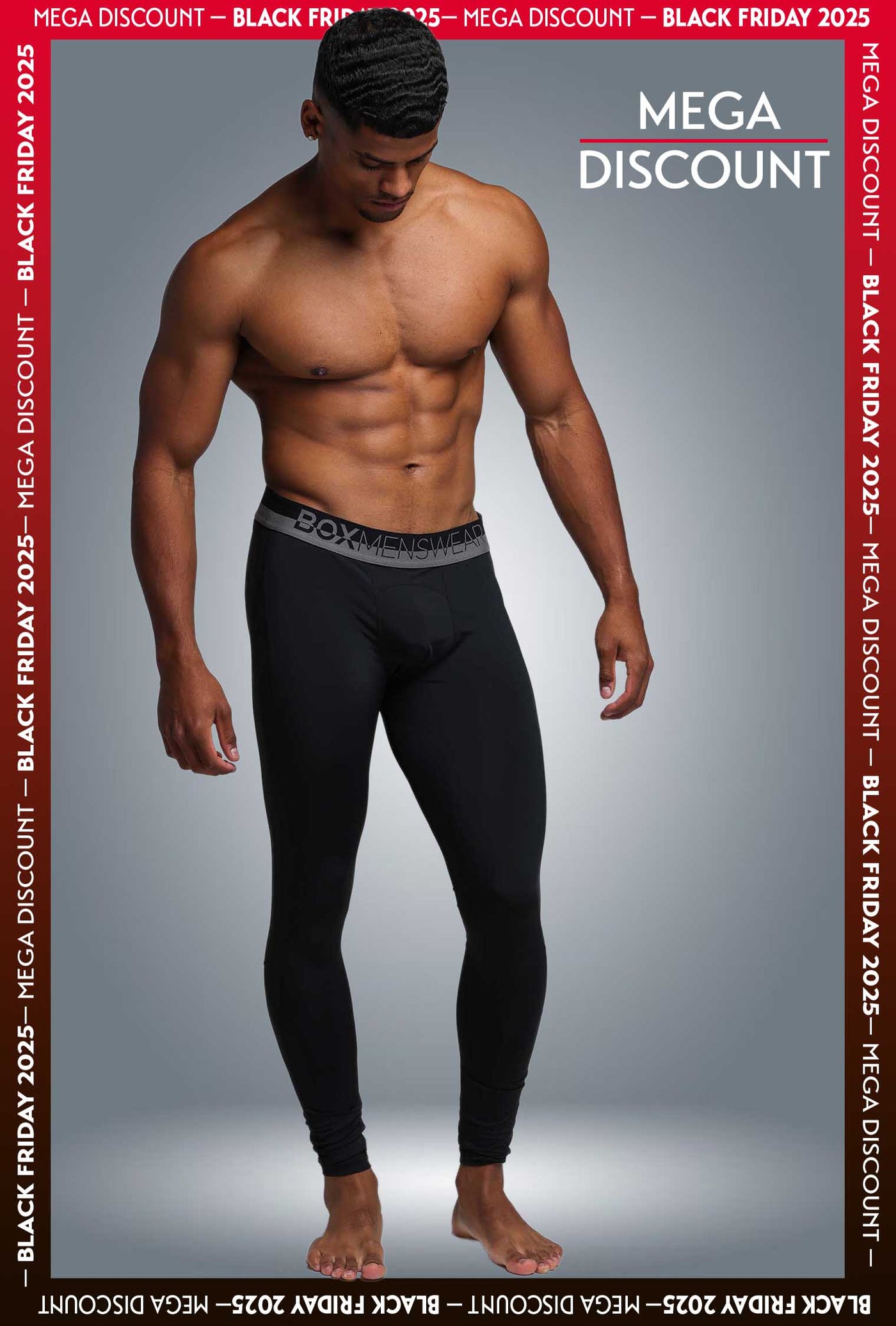 Compression Leggings 2.0 - Black - boxmenswear - {{variant_title}}