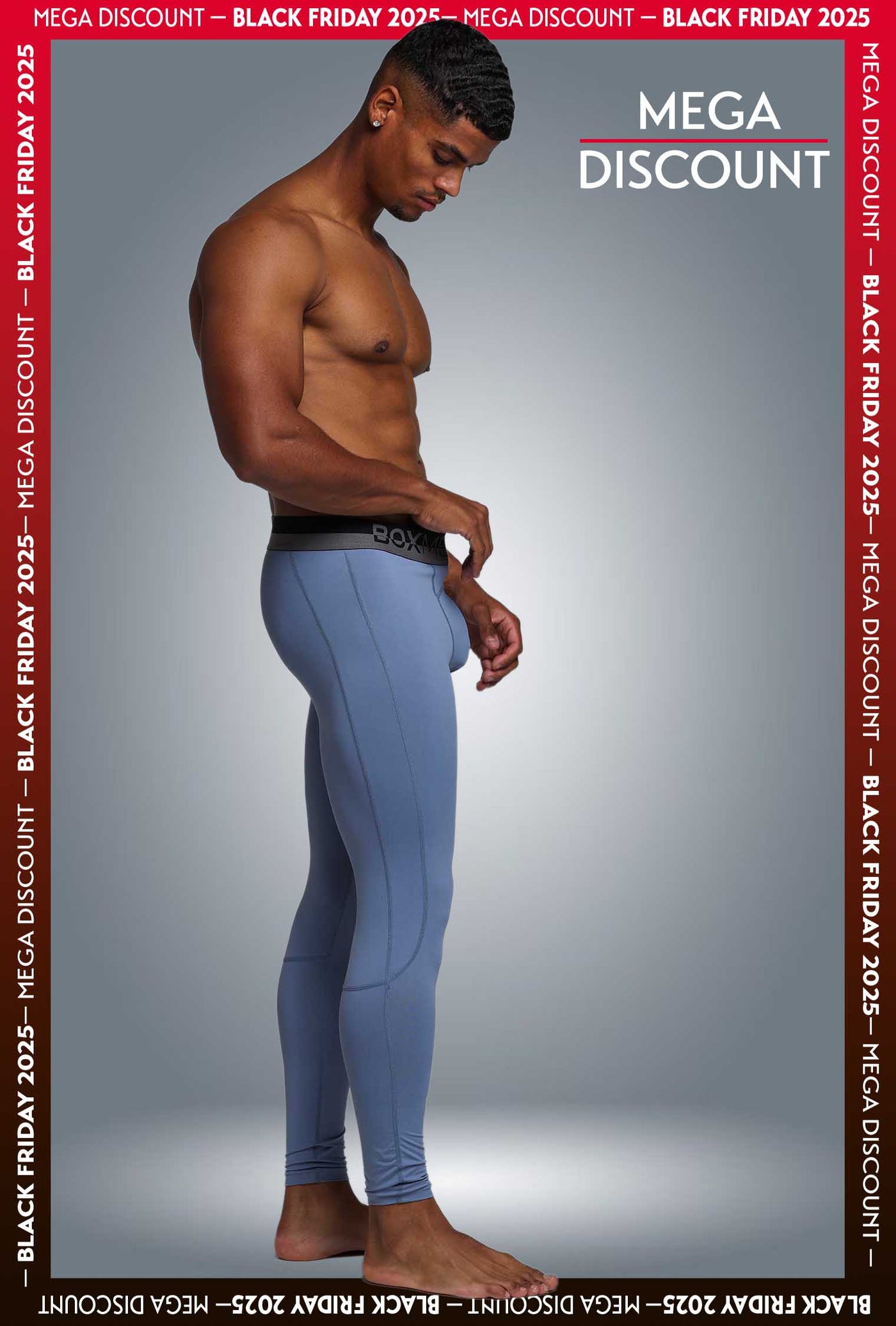 Compression Leggings 2.0 - Crystal Blue - boxmenswear - {{variant_title}}