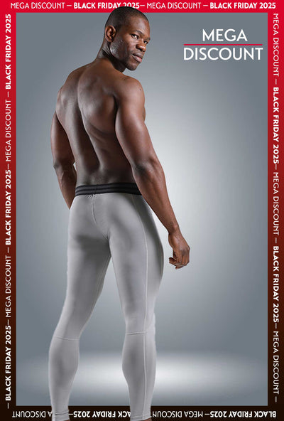 Compression Leggings - Gun Metal Grey - boxmenswear - {{variant_title}}