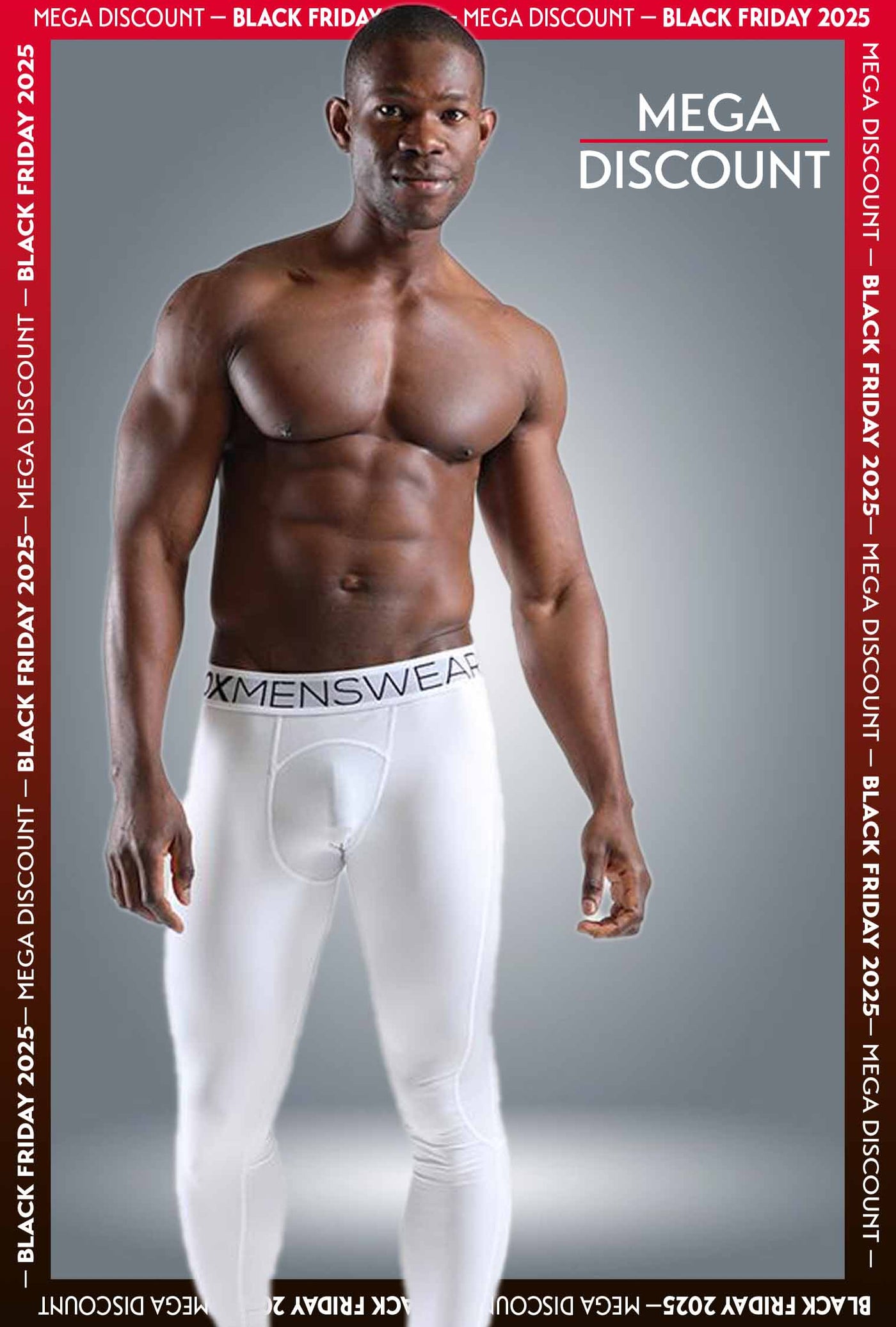 Compression Leggings - White - boxmenswear - {{variant_title}}