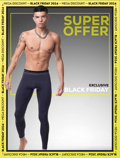 Compression Leggings 2.0 - Slate Grey - boxmenswear - {{variant_title}}