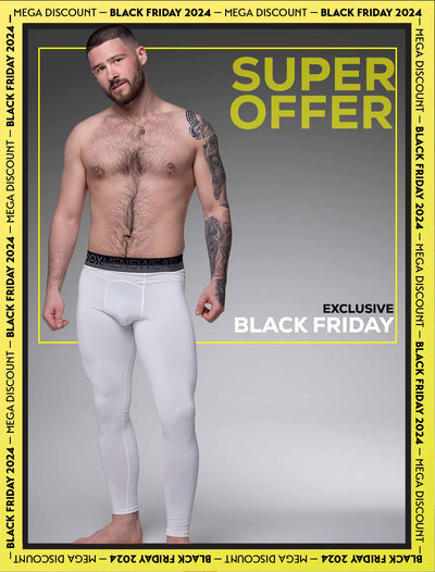 Compression Leggings 2.0 - White - boxmenswear - {{variant_title}}