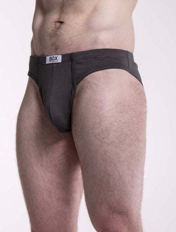 Crossover Briefs - Bulge Grey – boxmenswear