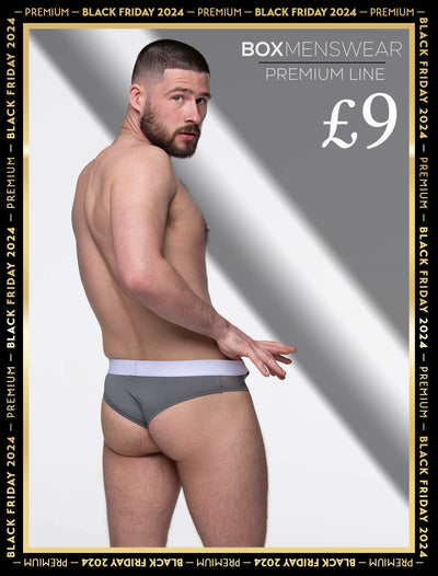 Mens Curved Mesh Thongs - Grey - boxmenswear - {{variant_title}}