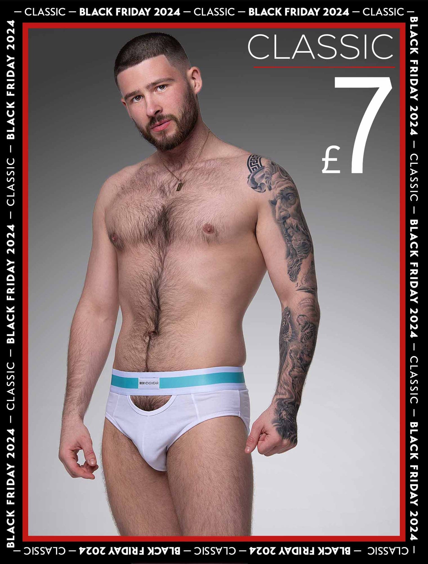 Mens Cut-Out Briefs - White - boxmenswear - {{variant_title}}