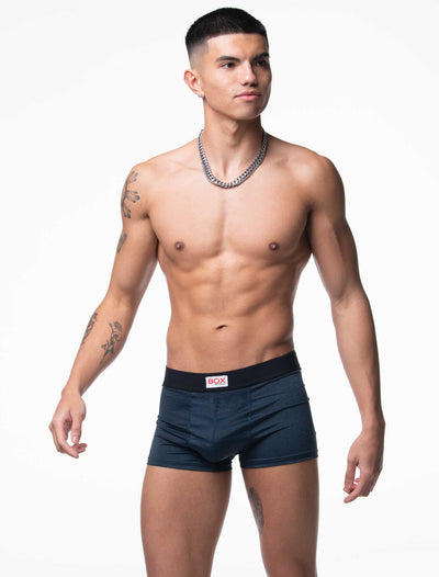 Marl Moment Boxers - Platinum Navy - boxmenswear - {{variant_title}}