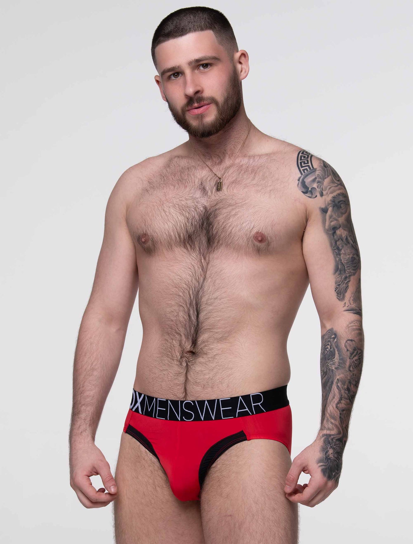 Prince Fit Briefs - Red & Black - boxmenswear - {{variant_title}}