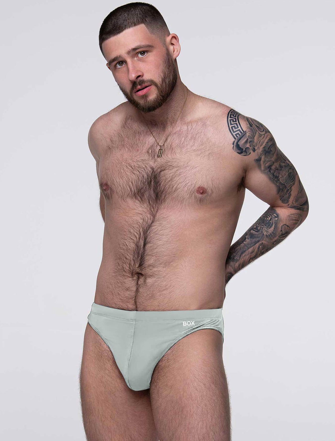 Swimming Trunks - Shoreline Grey - boxmenswear - {{variant_title}}
