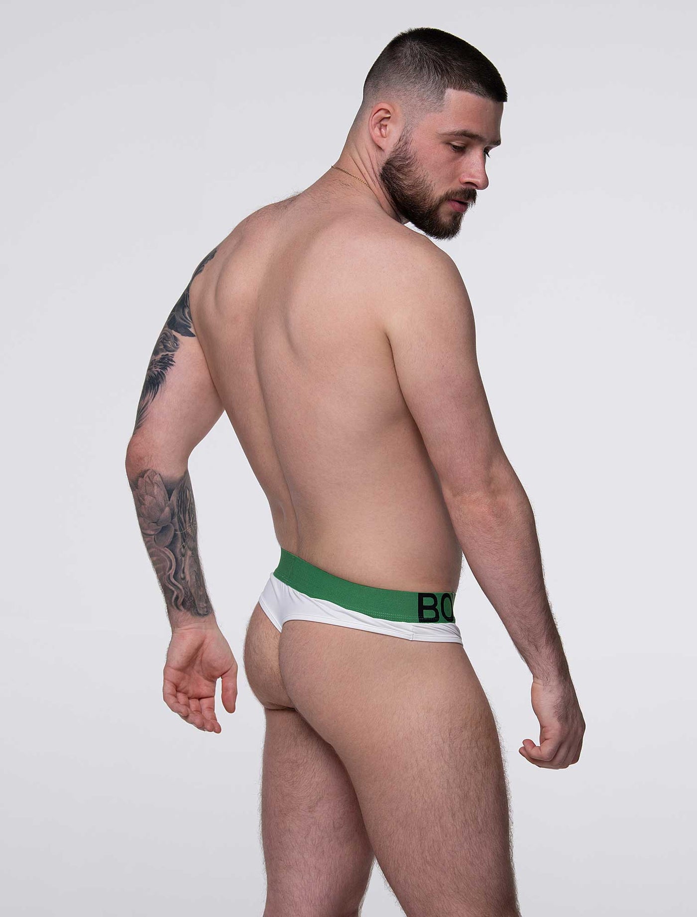 Brazilian Butt Briefs - Sugar Loaf White - boxmenswear - {{variant_title}}