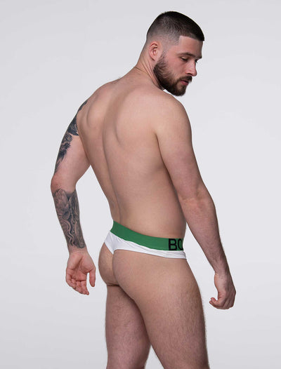 Brazilian Butt Briefs - Sugar Loaf White - boxmenswear - {{variant_title}}