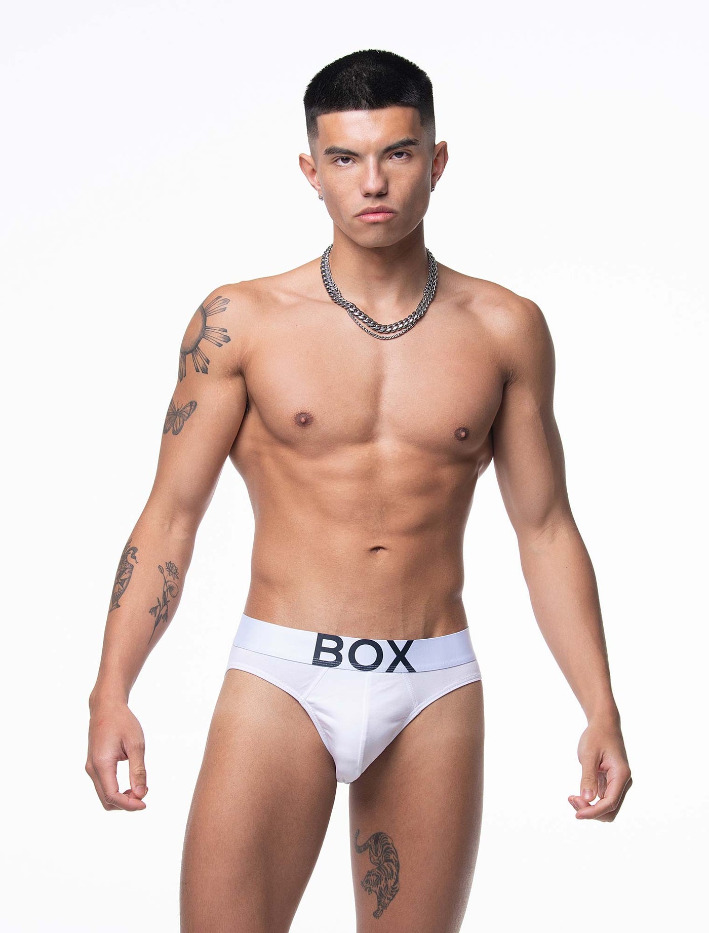 Mens White Briefs - boxmenswear - {{variant_title}}