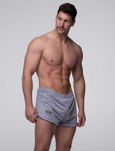 Compound Jock Shorts - Grey - boxmenswear - {{variant_title}}