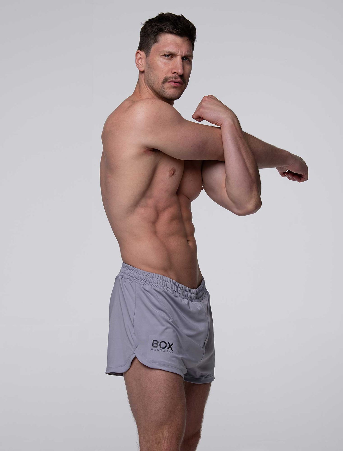 Compound Jock Shorts - Grey - boxmenswear - {{variant_title}}