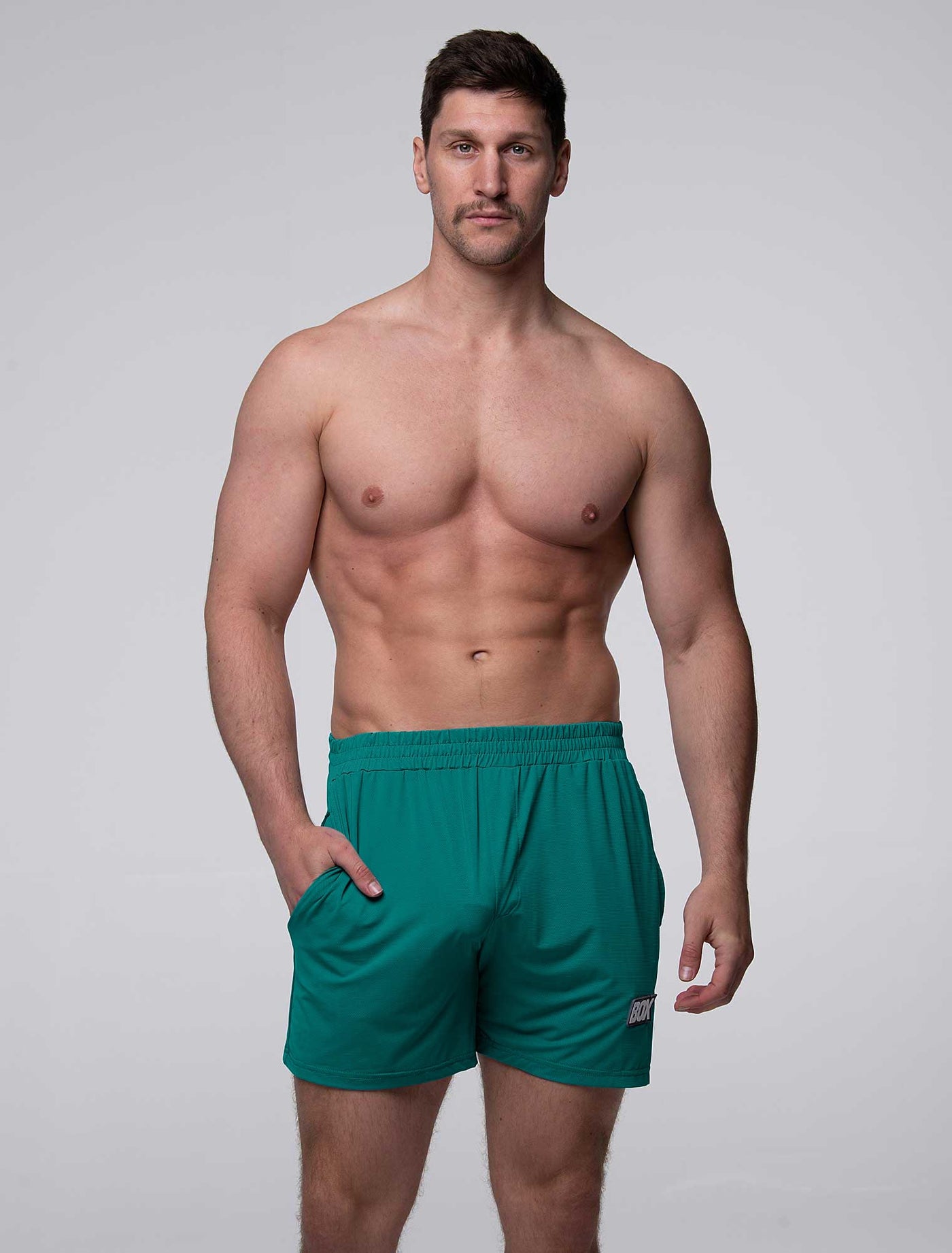 Mesh Football Shorts - Tactical Teal - boxmenswear - {{variant_title}}