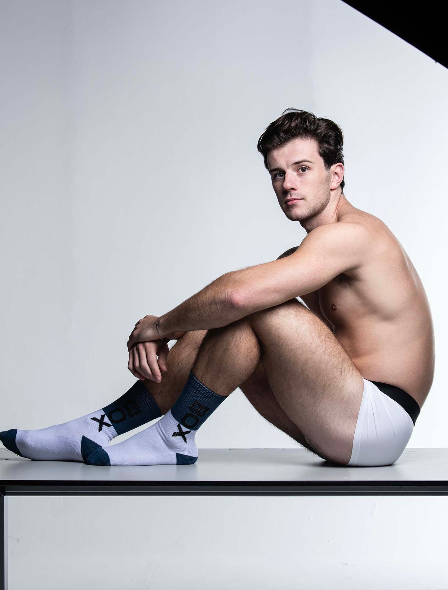 Box Sports Socks - Teal Colour Block - boxmenswear - {{variant_title}}