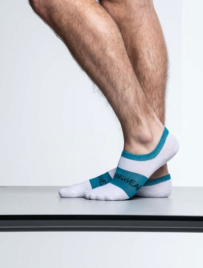 Trainer Socks - Marine Teal - boxmenswear - {{variant_title}}