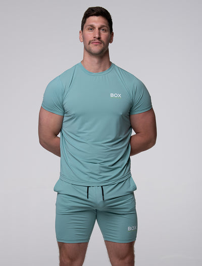 Pro Release: T-Shirt - Aqua - boxmenswear - {{variant_title}}