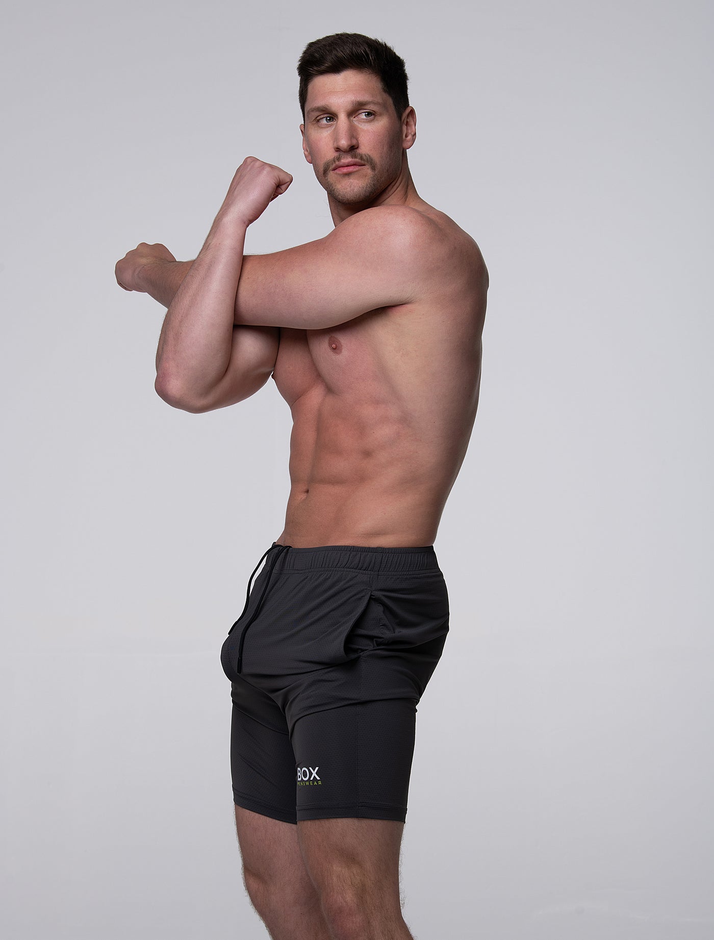 Pro Release: Sports Shorts - Grey - boxmenswear - {{variant_title}}