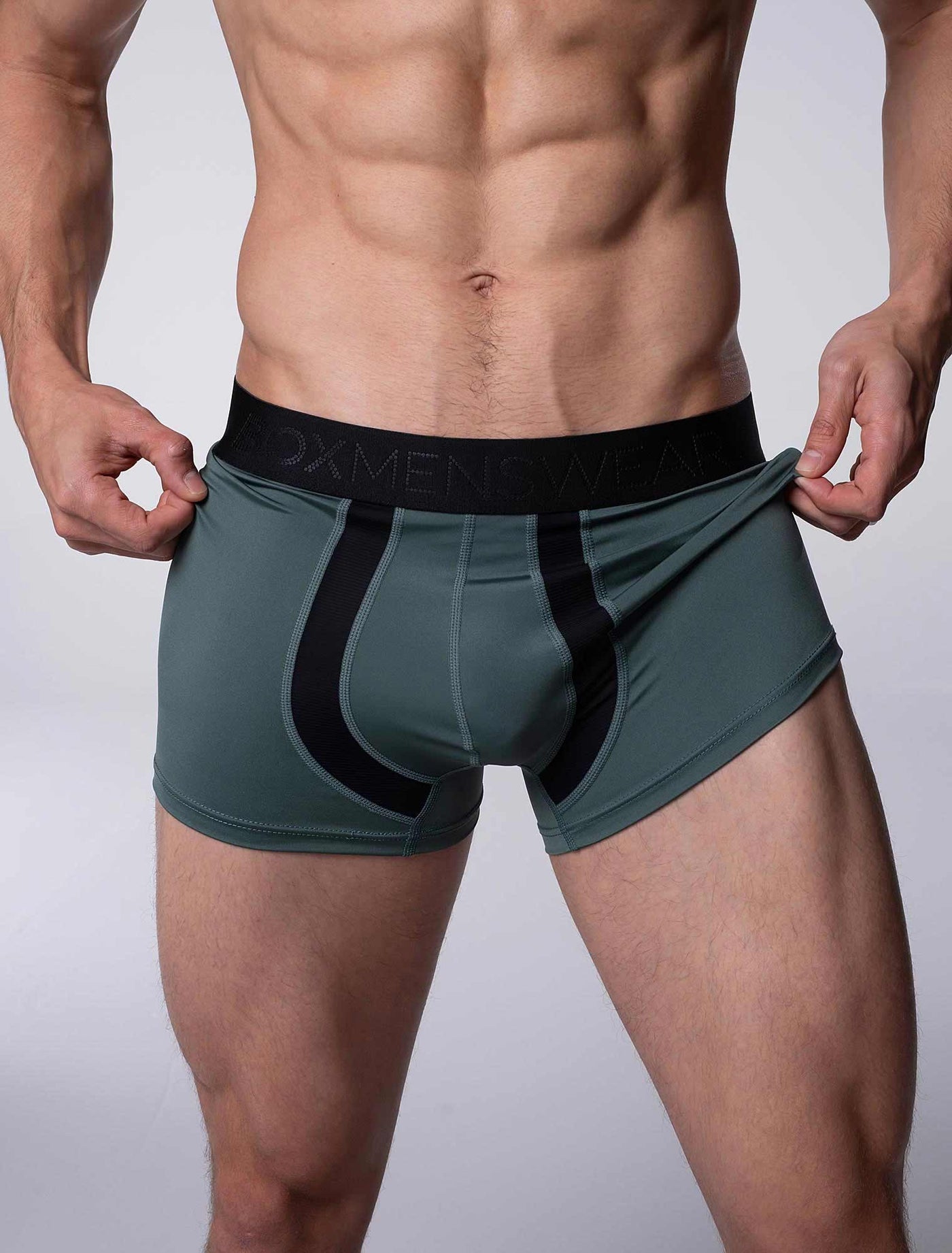 Motion Mesh Boxers - Military Green - boxmenswear - {{variant_title}}