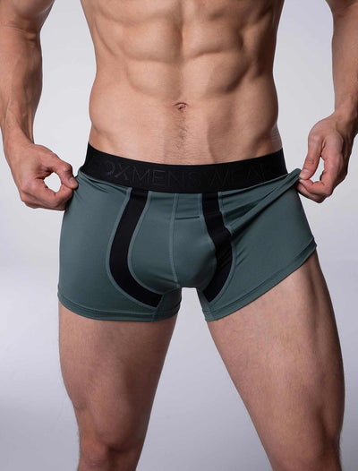 Motion Mesh Boxers - Military Green - boxmenswear - {{variant_title}}