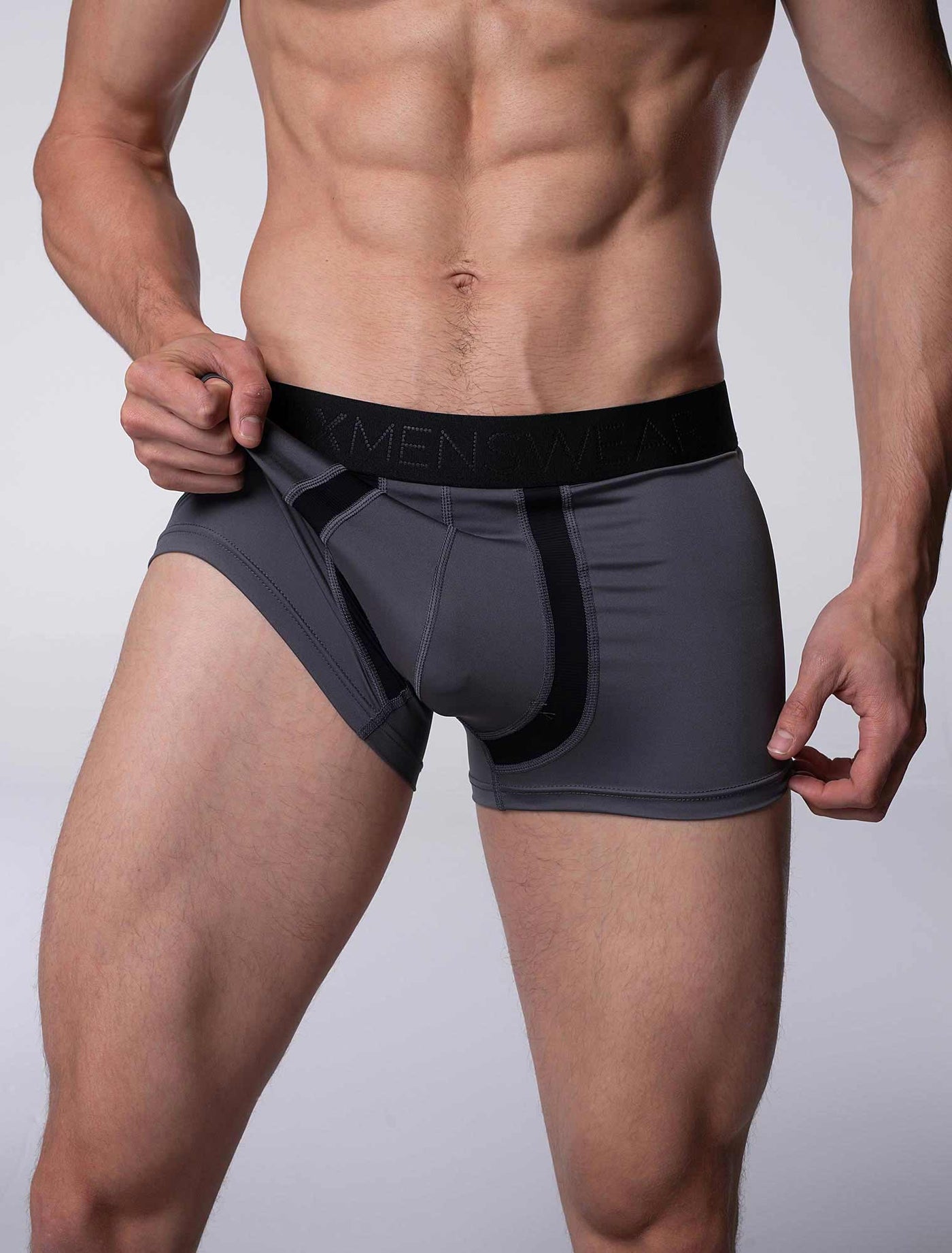 Motion Mesh Boxers - Grey - boxmenswear - {{variant_title}}