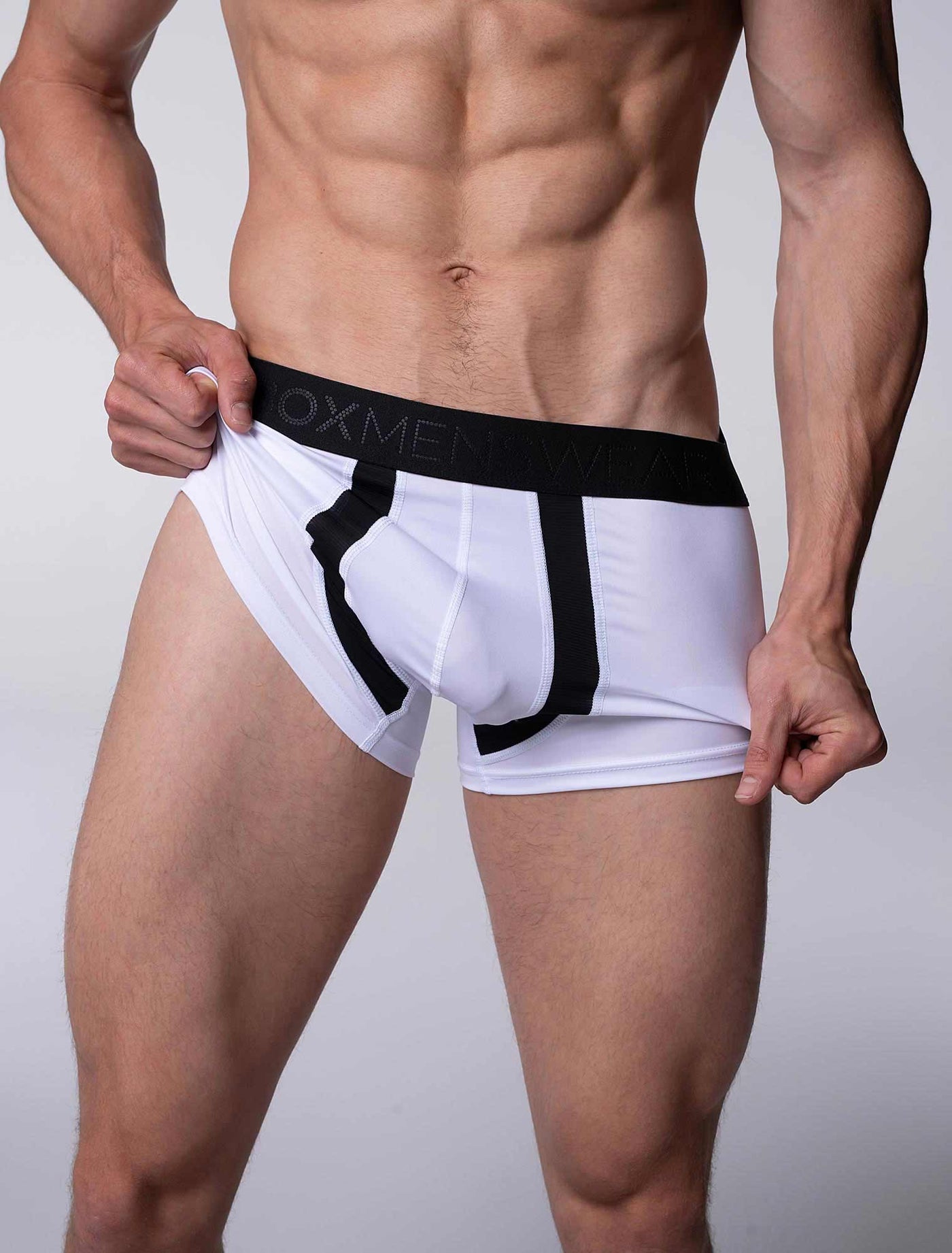 Motion Mesh Boxers - White - boxmenswear - {{variant_title}}