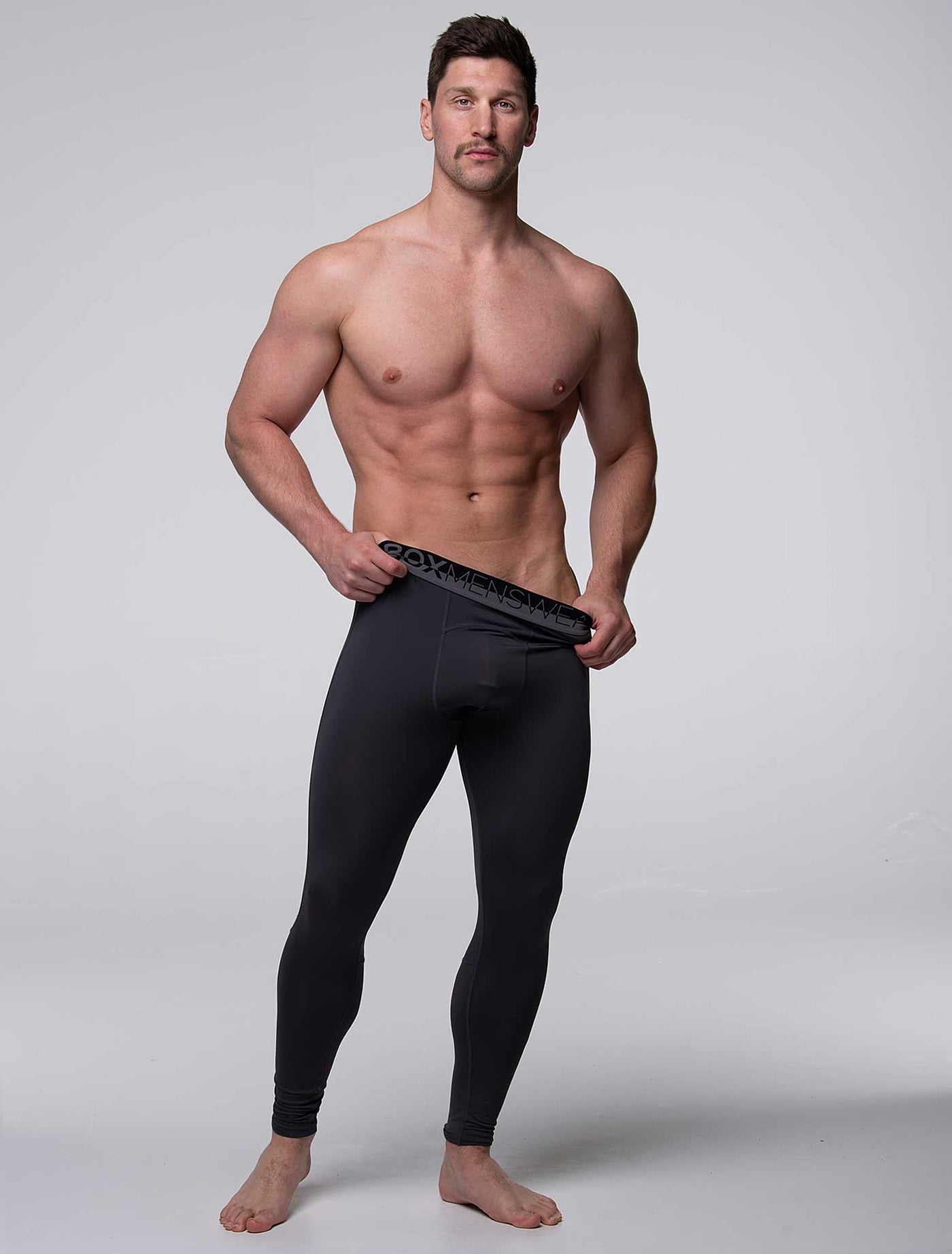 Compression Leggings 2.0 - Slate Grey - boxmenswear - {{variant_title}}